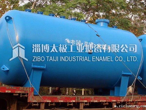 3000L-80000L卧式搪瓷贮罐